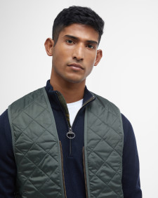 Quilted Zip-In Liner Olive-Classic