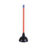 Boardwalk, Toilet Plunger, 18" Plastic Handle, 5.63" Dia, Red/Black
