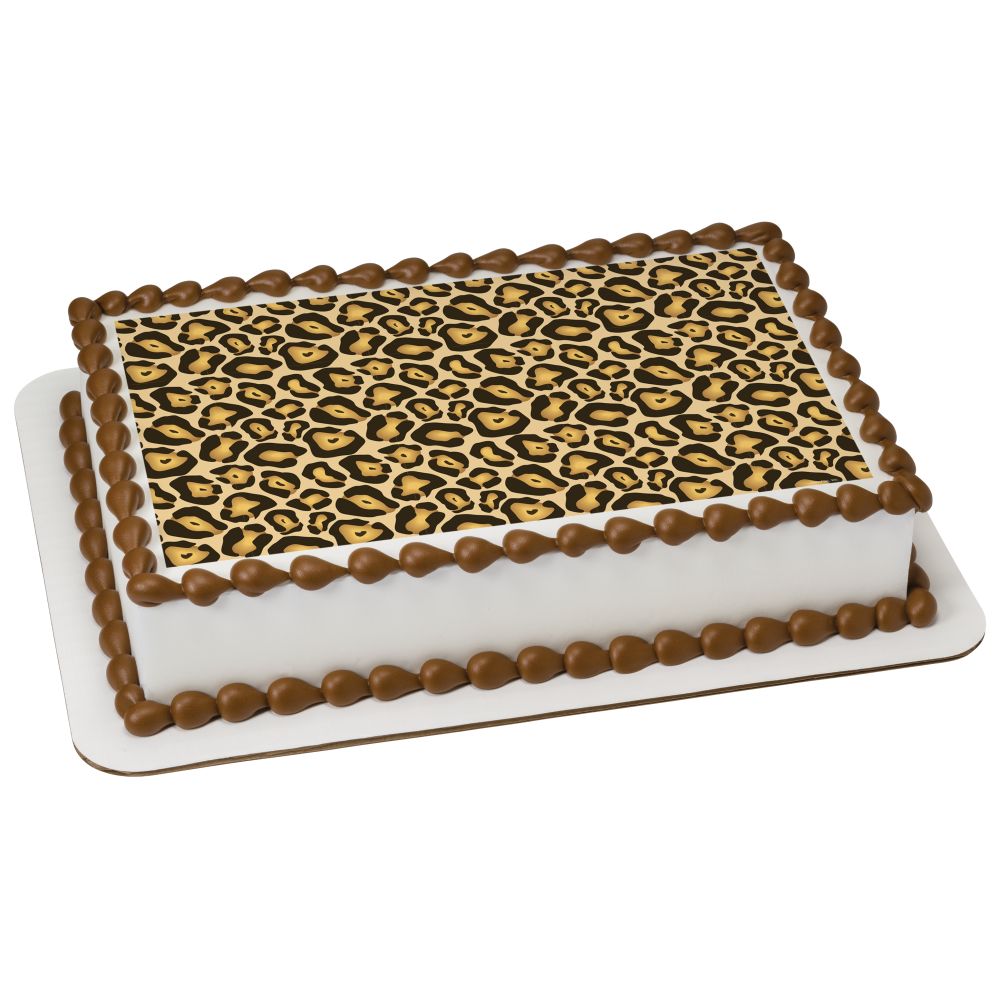 Image Cake Jaguar Pattern Sheet