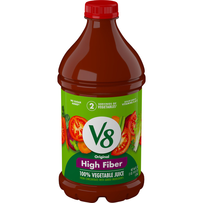 High Fiber 100% Vegetable Juice