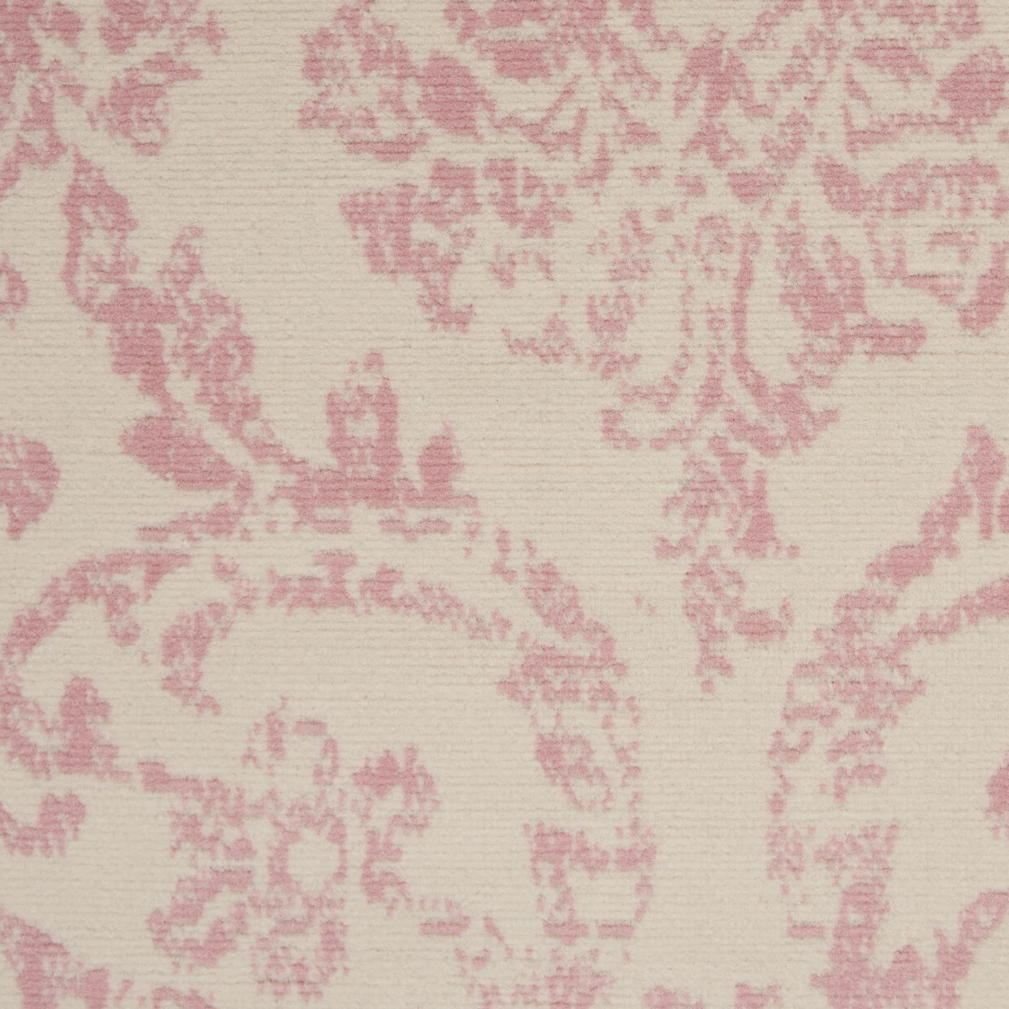 Nourison Jubilant 6' x 9' Ivory Pink Vintage Indoor Rug