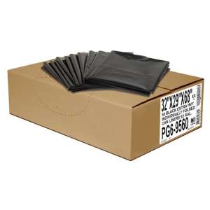 ALFPG69560, Aluf,  Repro Blend PG/NY PG/NY Liner, 95 gal Capacity, 61 in Wide, 68 in High, 3 Mils Thick, Black