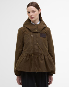 Barbour x ERDEM Wachsjacke Dhalia 