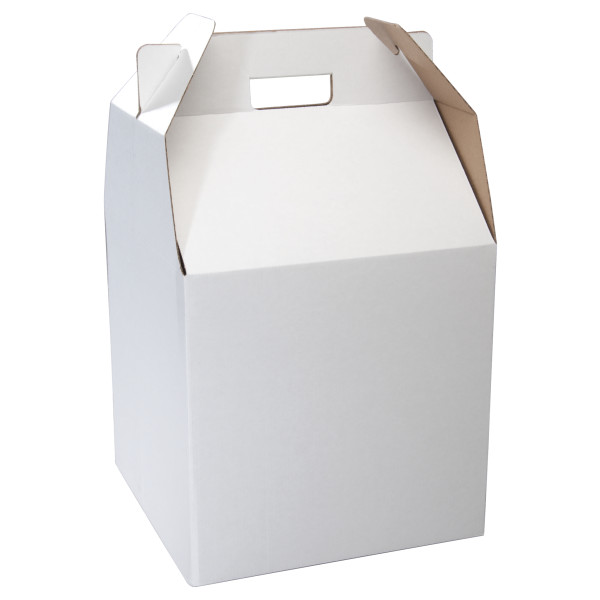 Tall Square with Handle Cake Box