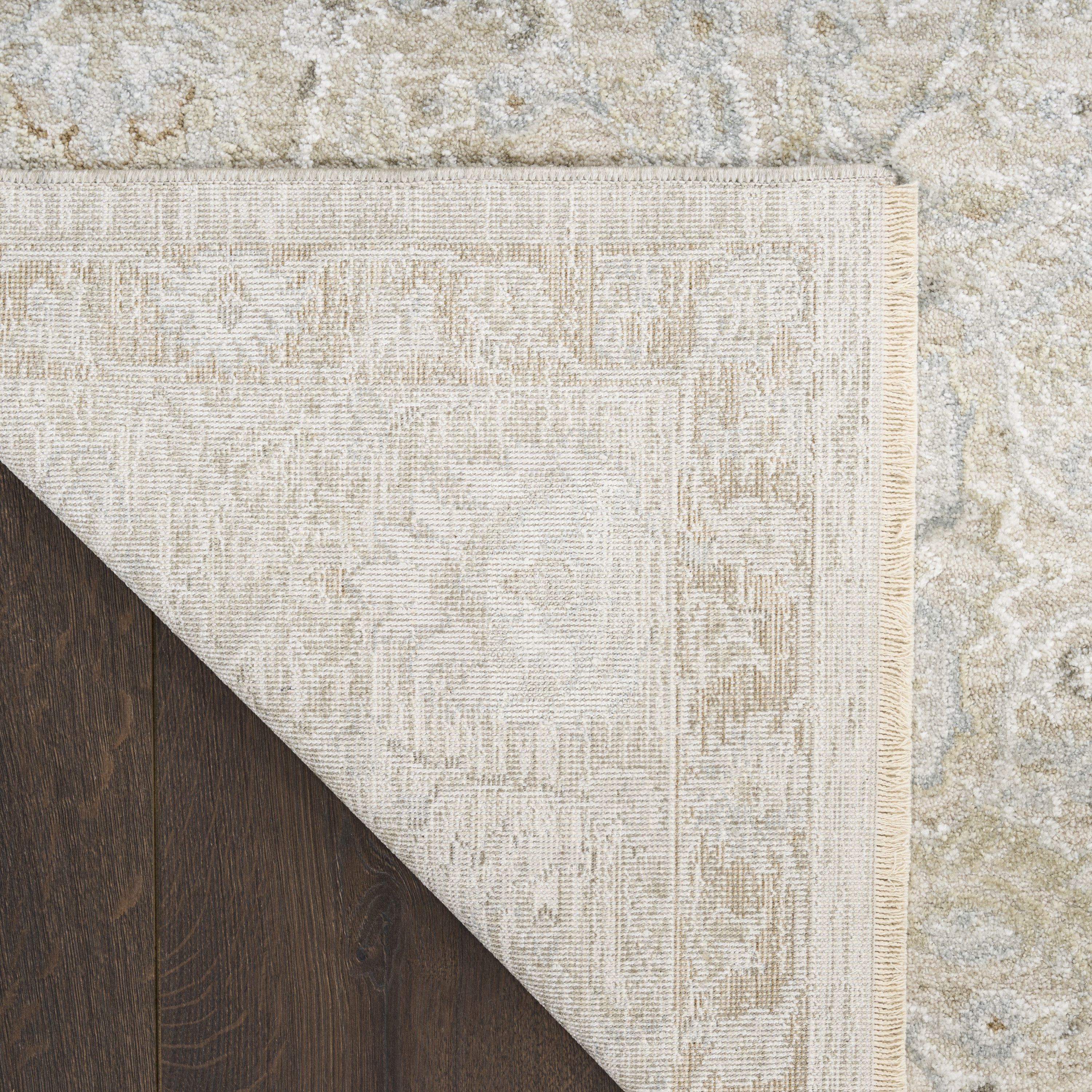 Nourison Envy 9'3" x 12'7" Taupe Vintage Indoor Rug