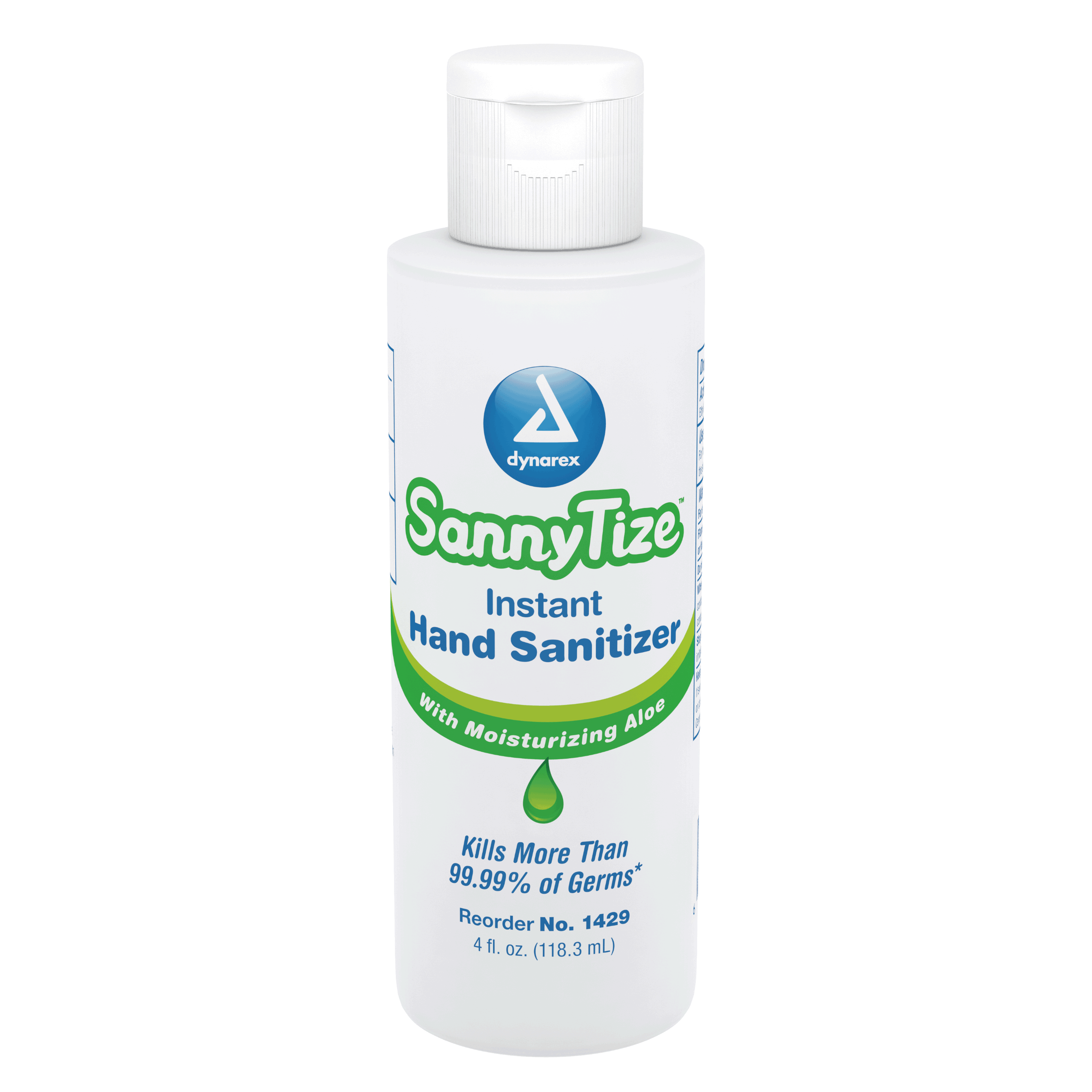 SannyTize Instant Hand Sanitizer 4 oz - round bottle