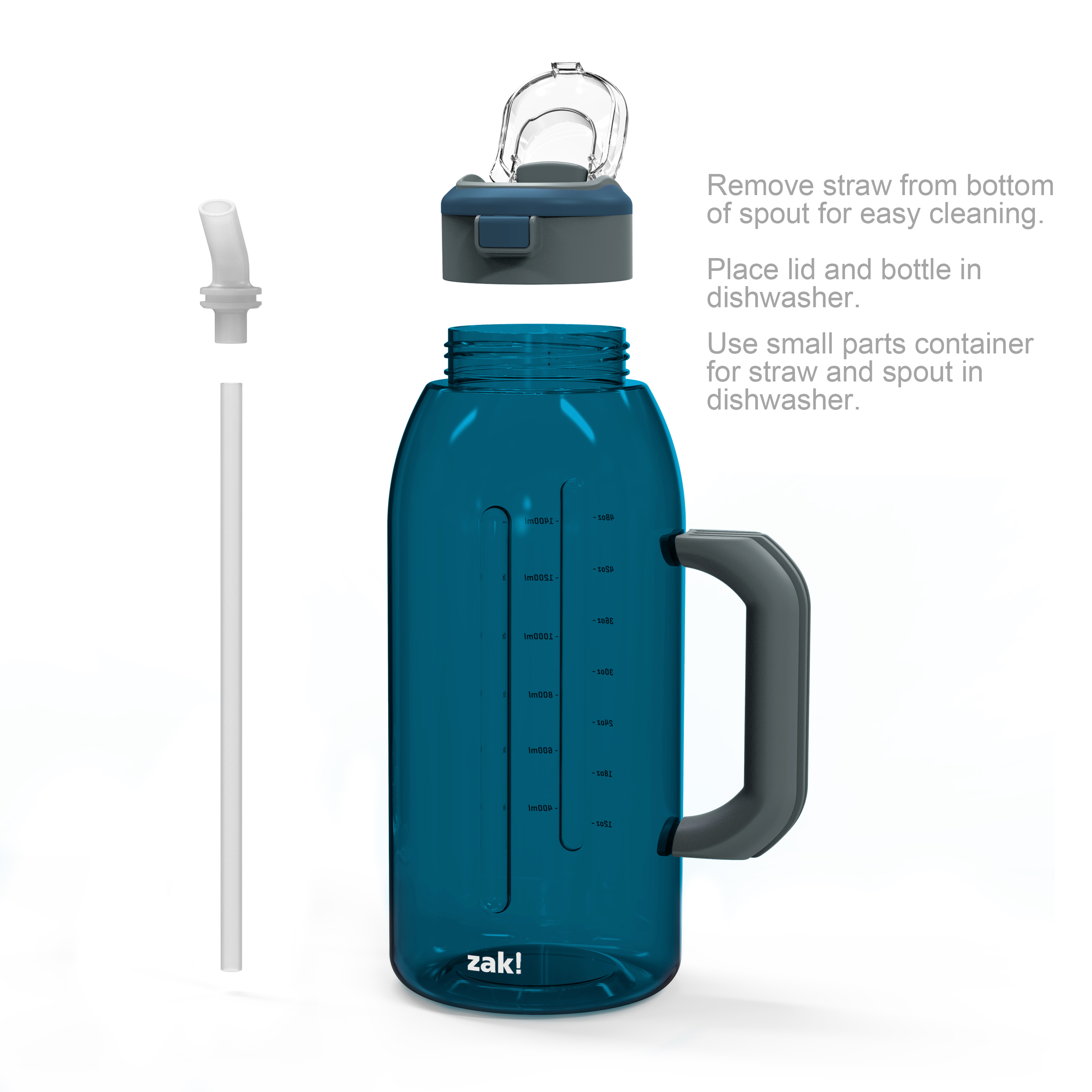 Genesis 64 ounce Water Bottles, Indigo slideshow image 3 Genesis 64 ounce Water Bottles, Indigo slideshow image 3