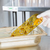 Fourth-size Super Pan® high-temperature plastic false bottom in amber
