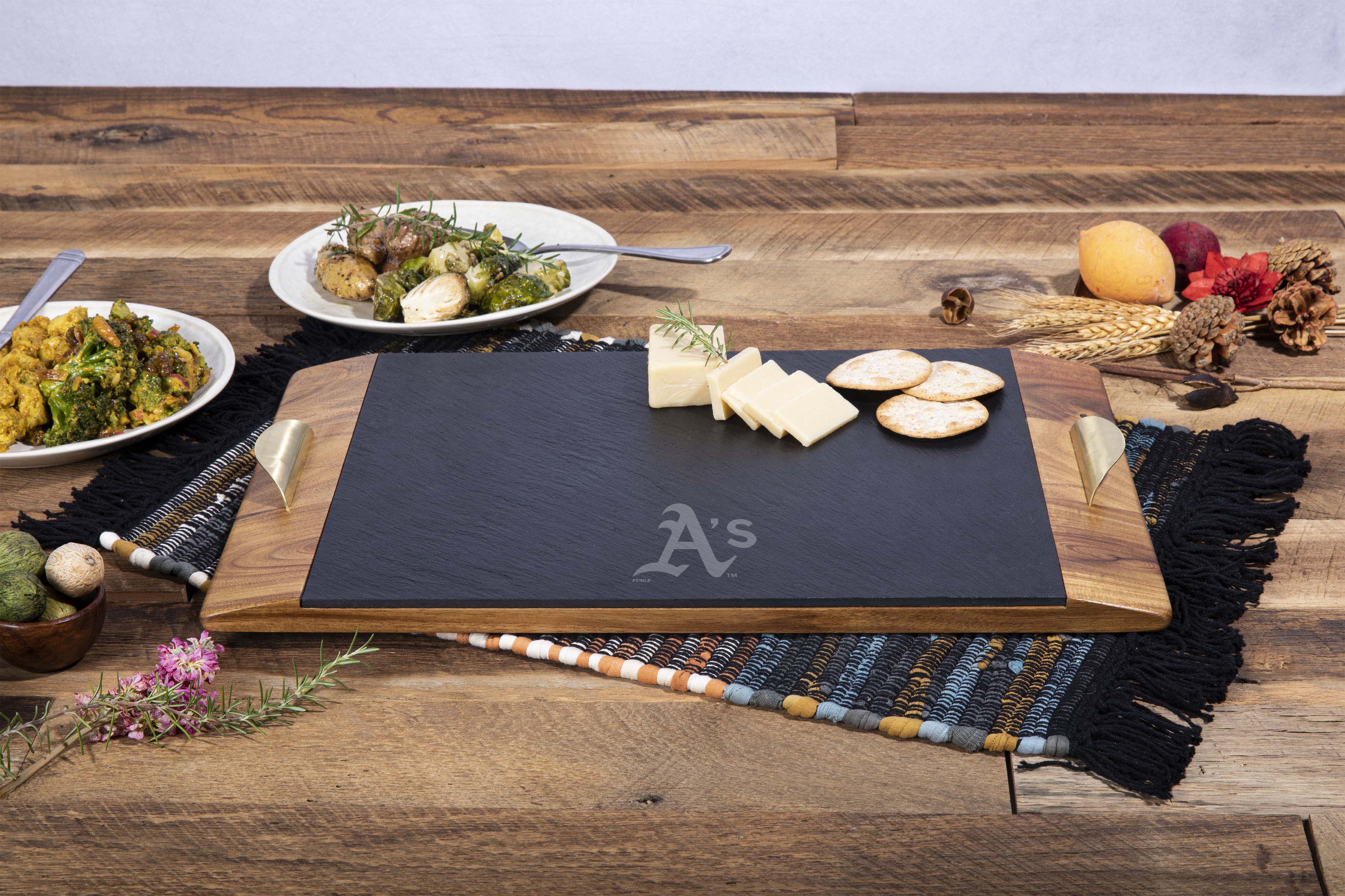 Athletics - Covina Acacia and Slate Serving Tray
