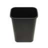 Impact, 10.25 gal, Resin, Black, Rectangle, Receptacle