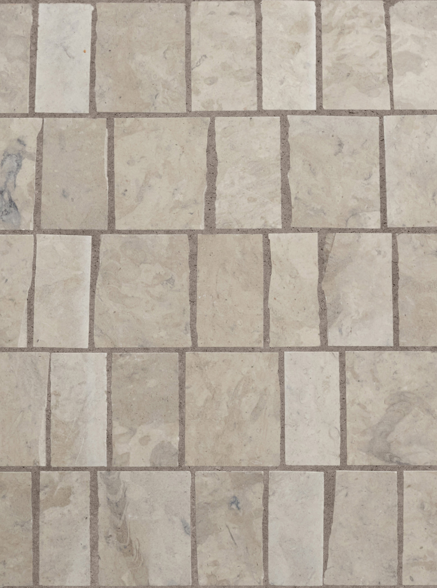 lapidary | rough cut mosaic sheet | alpaca grey (standard joint) ~ 11⅛"x12¼"x⅜"
