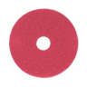 Boardwalk, Buffing, Red, 16", Round Floor Pad