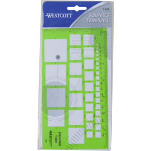 Technical Squares Drawing & Drafting Template