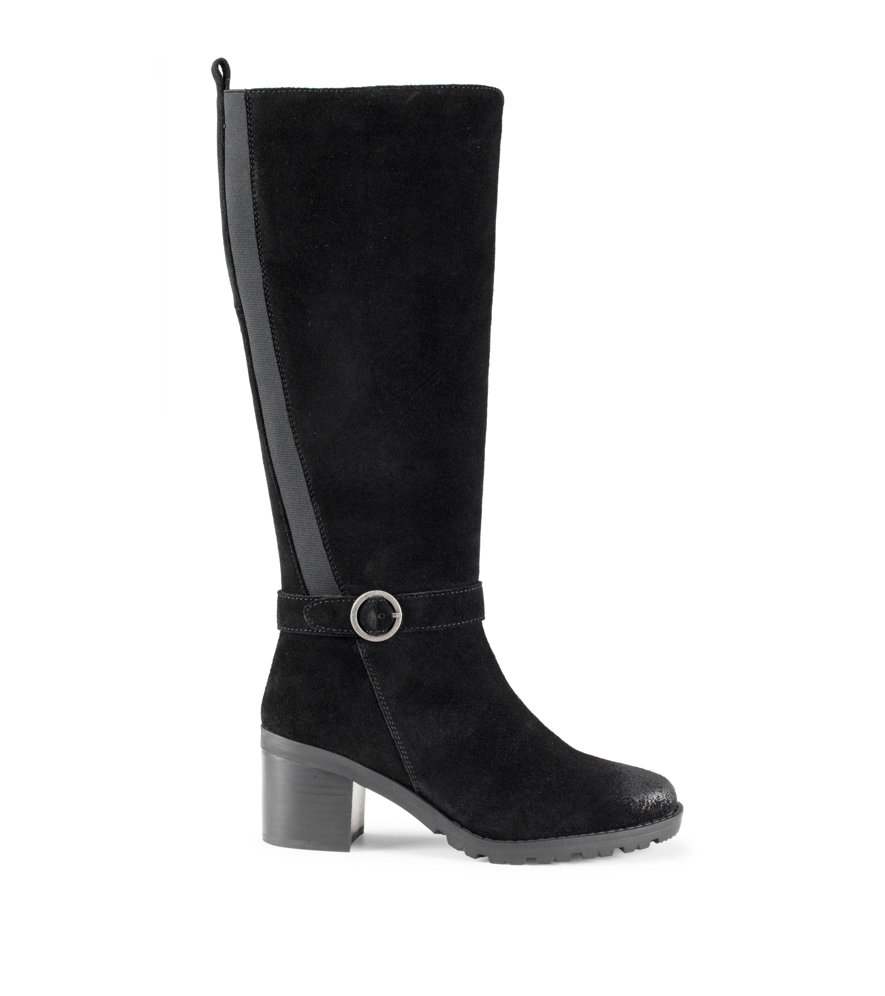 Baretraps DELLA Women's Boots Black Suede Size 7 M (BT30985)