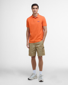 Essential Polo Shirt Flame Orange