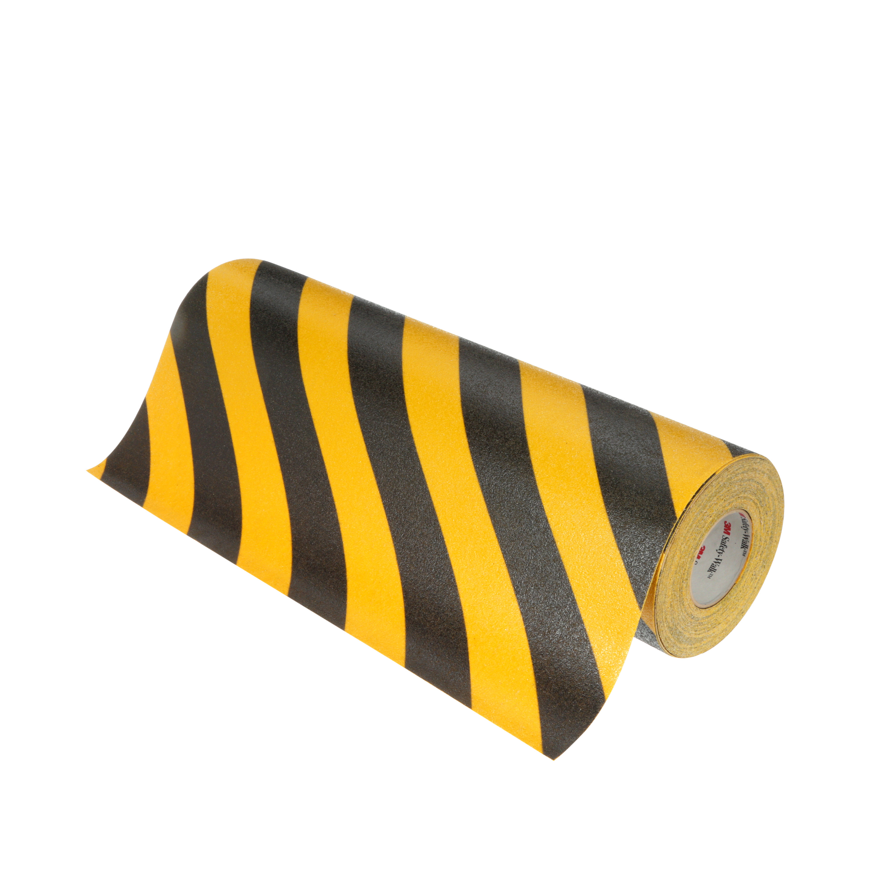 3M™ Safety-Walk™ Slip-Resistant General Purpose Tapes & Treads 613, Black/Yellow Stripe, 3 in x 60 ft, Roll, 1/Case