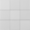 Riviera Lido White 11/16×7-15/16 Stripe Liner Glossy