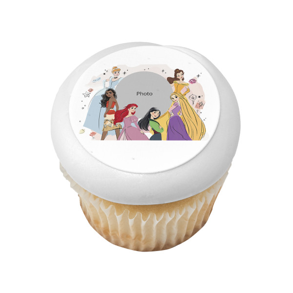 Disney Princess Best Friends PhotoCake® Edible Image® Frame