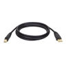 Cable Assemblies, USB 2.0 Type A Male to USB 2.0 Type B Male, 1.8 M. L