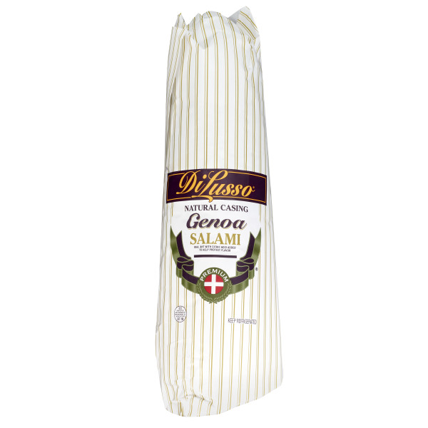 DILUSSO(r) Genoa Salami, 4 pc . C1N1 - Front No Plunge In Package (Hi Res)