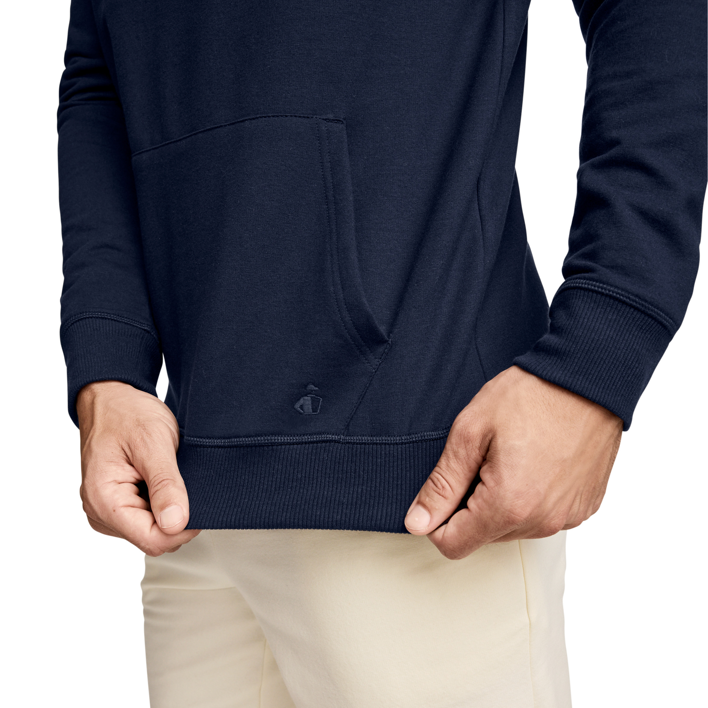 Jockey Men's Lightweight Cotton Blend Fleece Hoodie