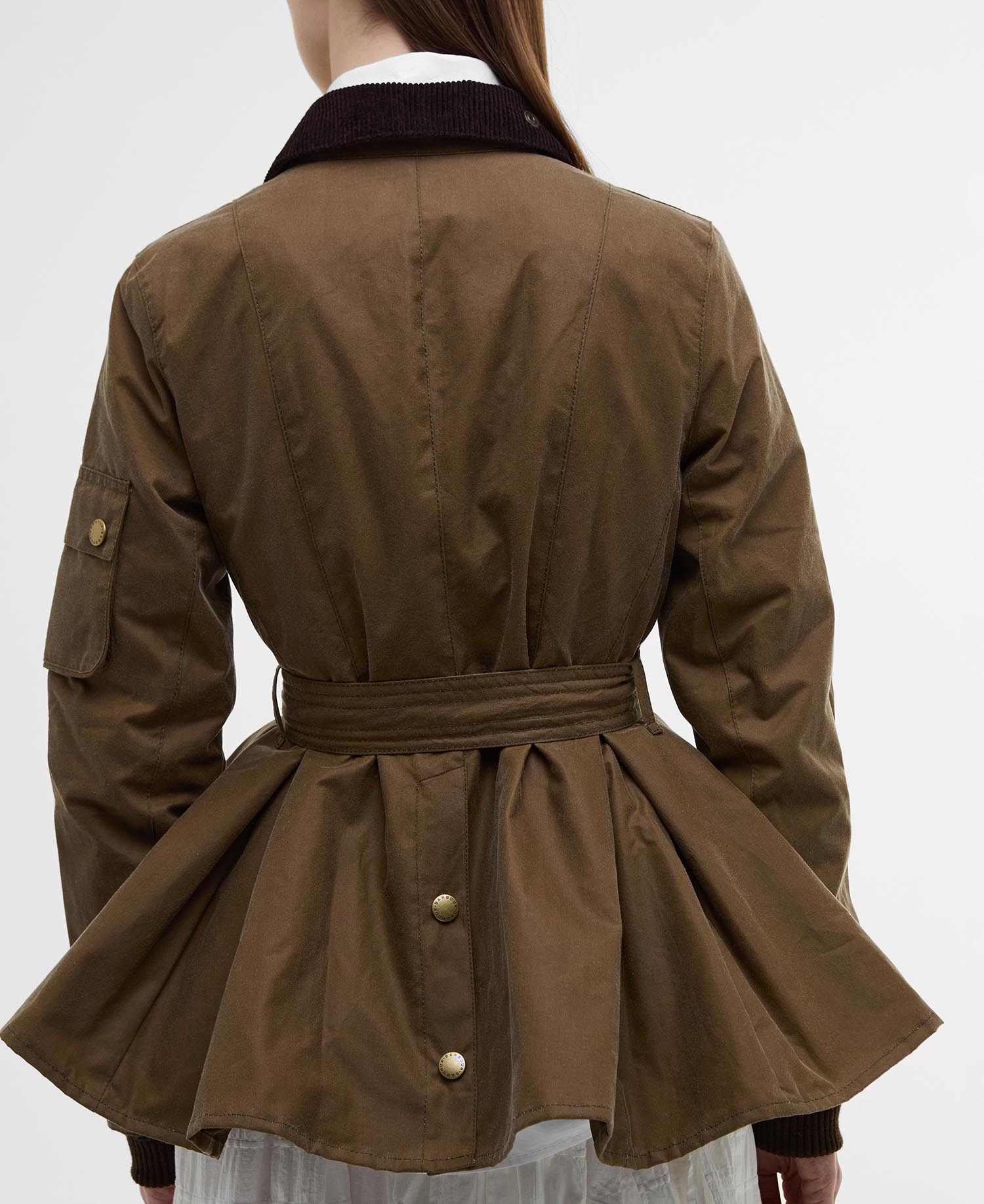 Barbour x ERDEM Wachsjacke Constance image number 8