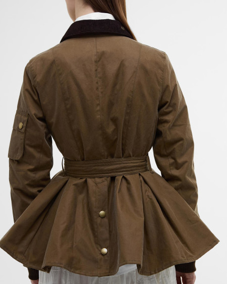 Barbour x ERDEM Wachsjacke Constance