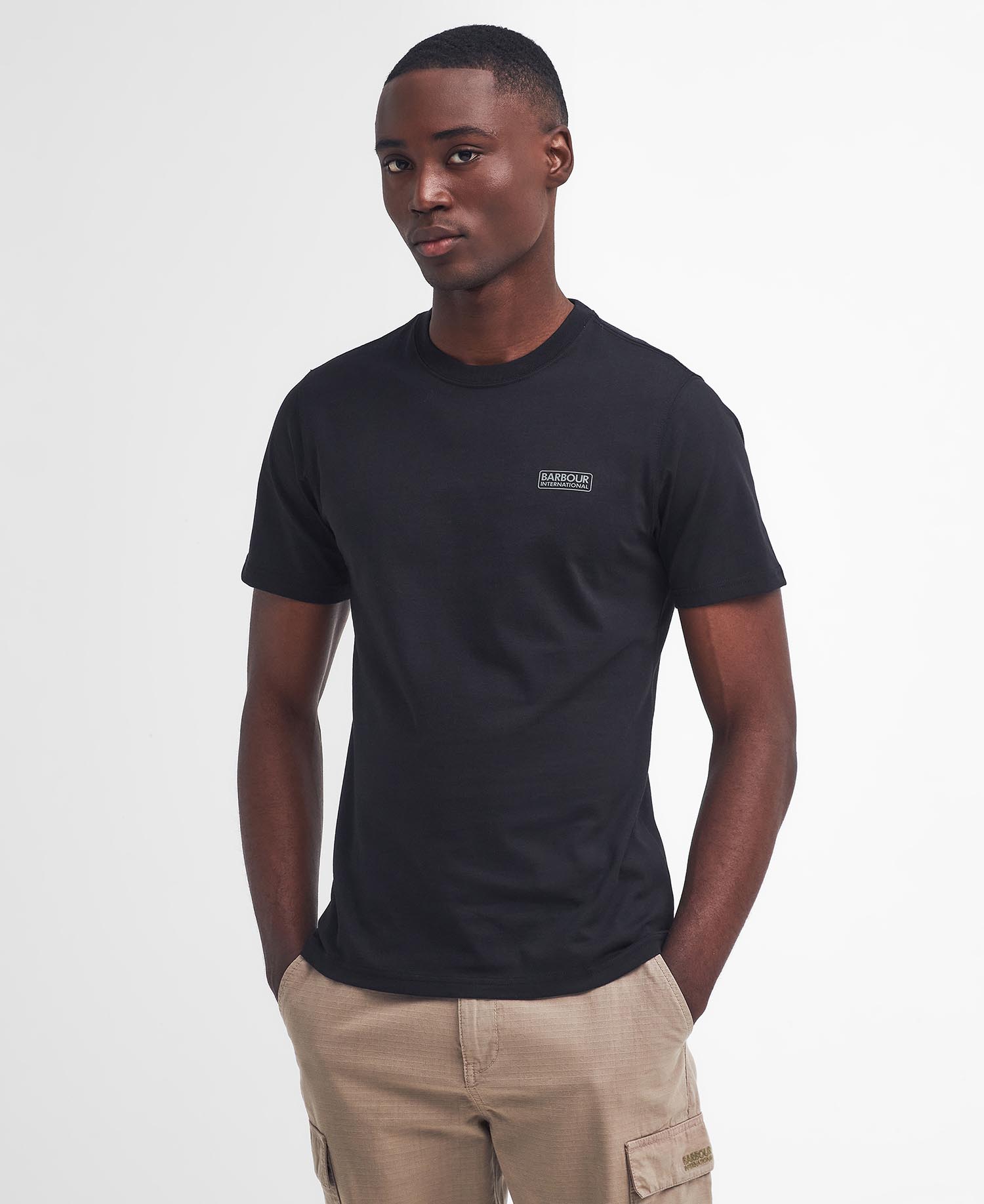 T-shirt con logo piccolo image number 0