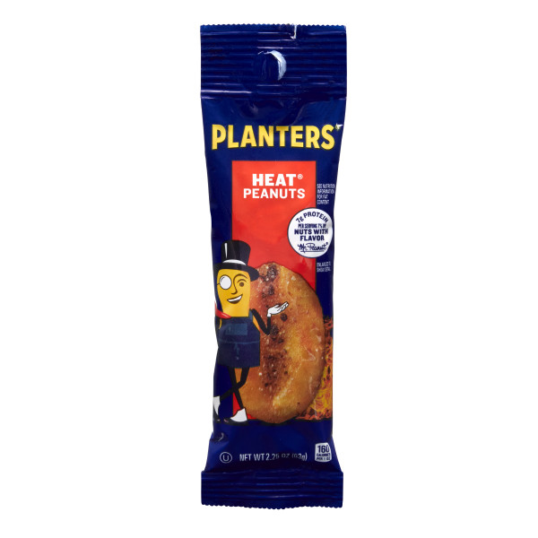 PLANTERS(r) Heat Peanuts 45/2.25oz . C1CB - Front Center Inner Pack (Hi Res)