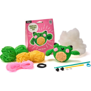 Freddy the Frog 3" Amigurumi Crochet Kit