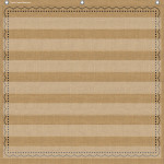 Teacher Created Resources&reg; 7-Pocket Pocket Chart, Burlap Design, 28" x 28" TCR20837