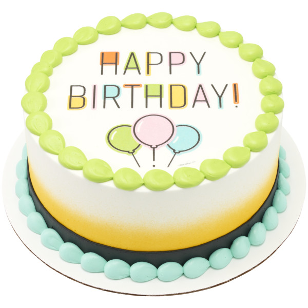 Happy Birthday Assortment Edible Image®