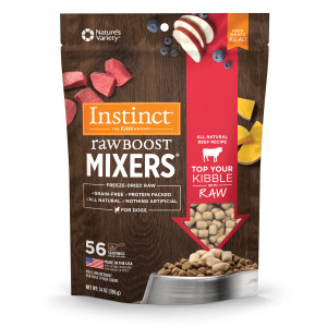 Raw Boost Mixers Beef Freeze-Dried Dog Food Topper