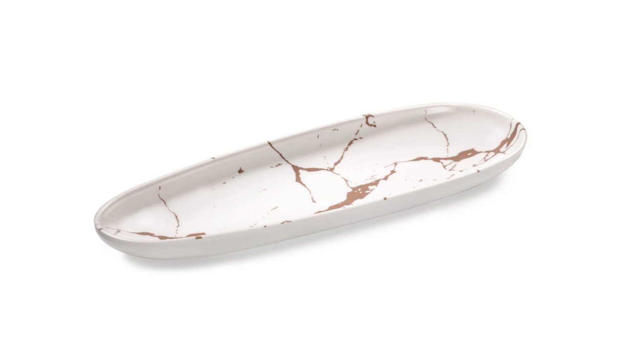 Fuente Oval Melamina 30.5 x 11 cm