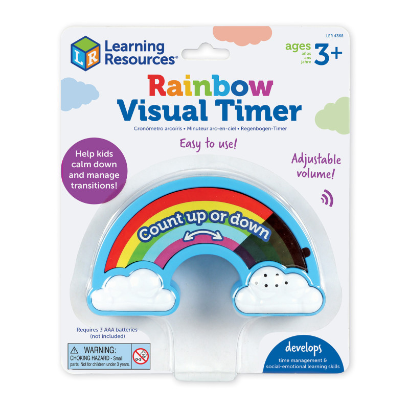 Rainbow Countdown Visual Timer