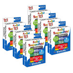 Kwik Stix&trade; Solid Tempera Paint Sticks, Primary Colors, 6 Per Pack, 6 Packs TPG601-6