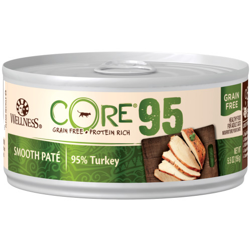 Wellness CORE CORE 95% Turkey Front packaging