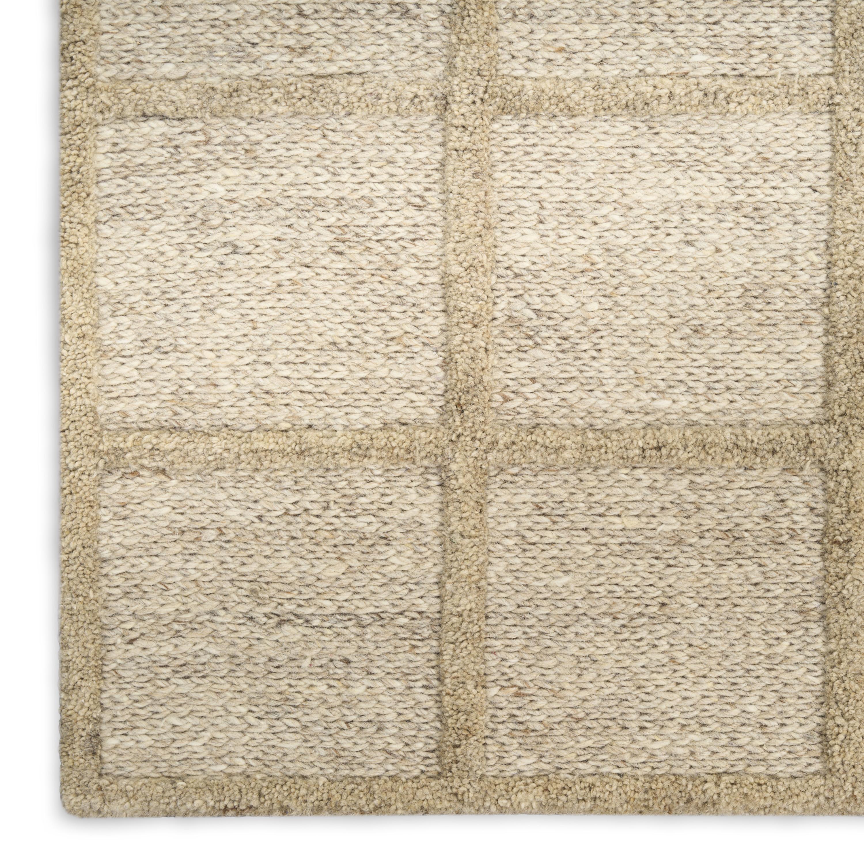 DKNY Pure Framework 9'6" x 13'6" Camel Modern Indoor Rug