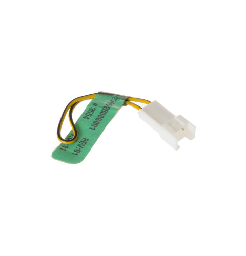 Refrigerator dispenser door, left door LED harness