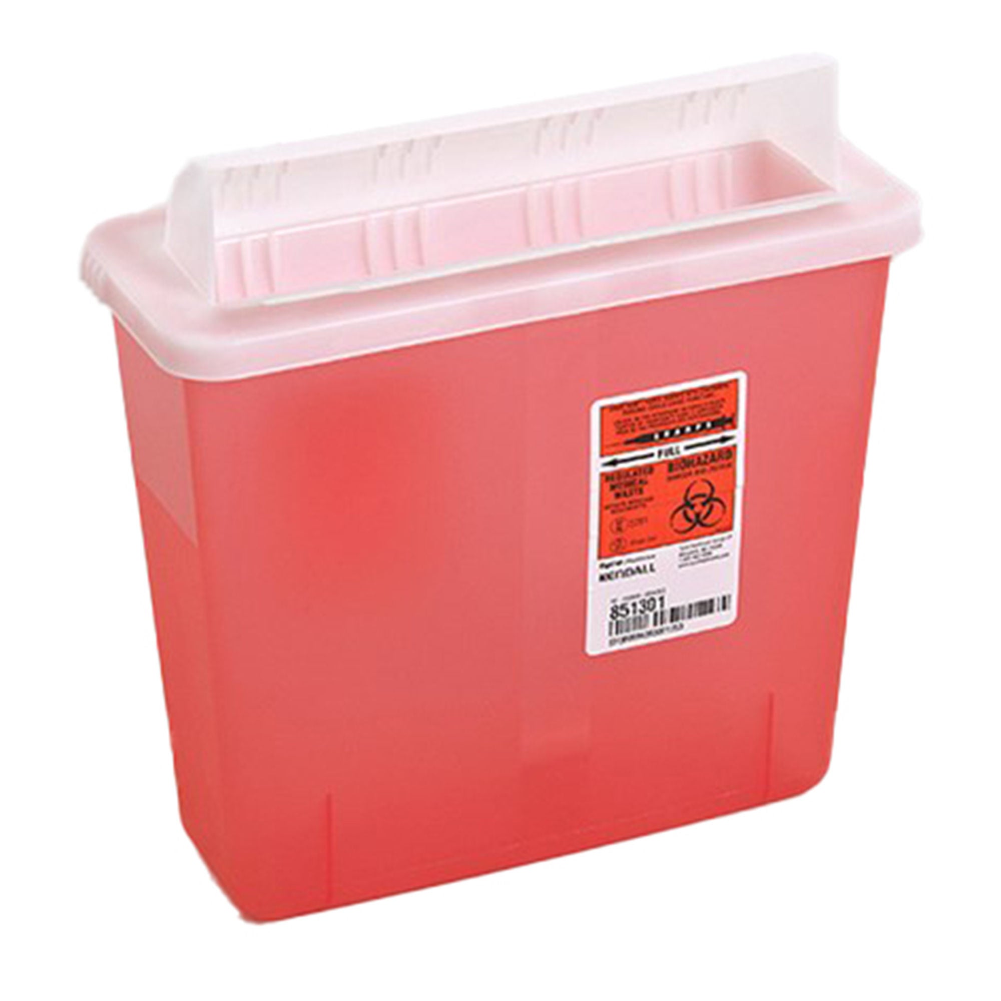 In-Room™ Multi-purpose Sharps Container, 1-1/4 Gallon, 10.75 x 11 x 4.75 Inch
