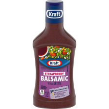 Kraft Strawberry Balsamic Vinaigrette Dressing, 16 fl oz Bottle
