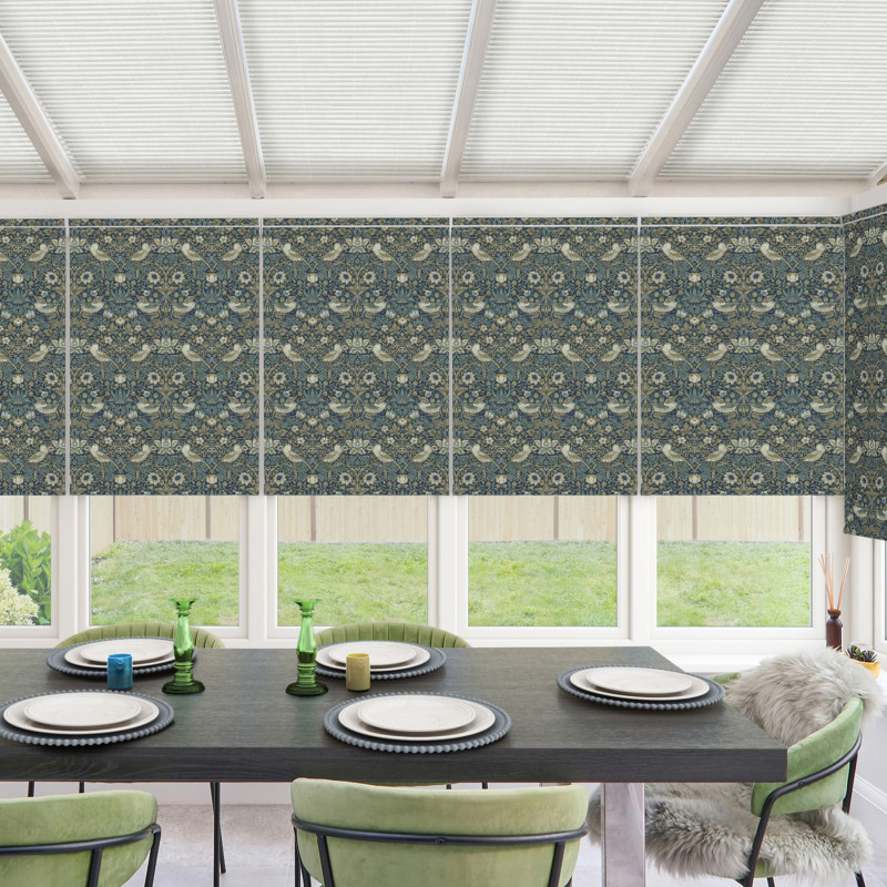 Strawberry Thief Blackout Dusk Roller Blind