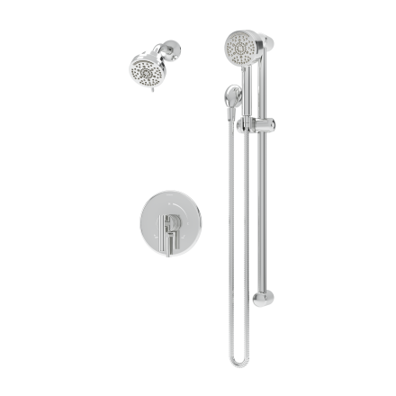 Dia Shower and Hand Shower Trim with VersaFlex Integral Diverter