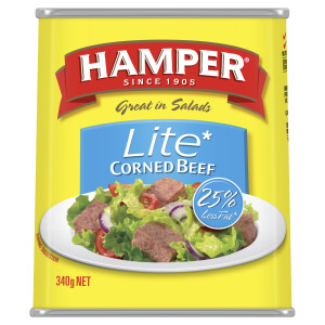 hamper® corned beef lite* 340g image