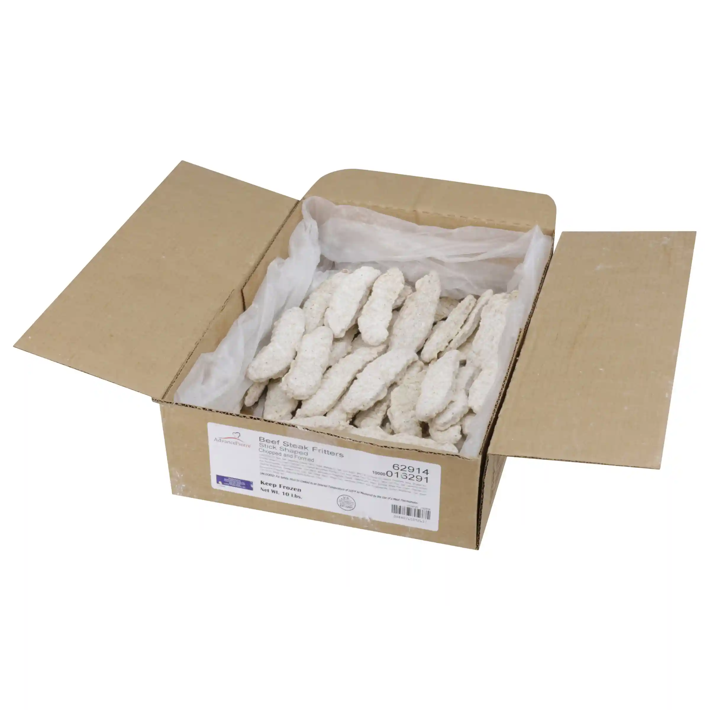 AdvancePierre® Blue Label Raw Breaded Beef Steak Fingers_image_4