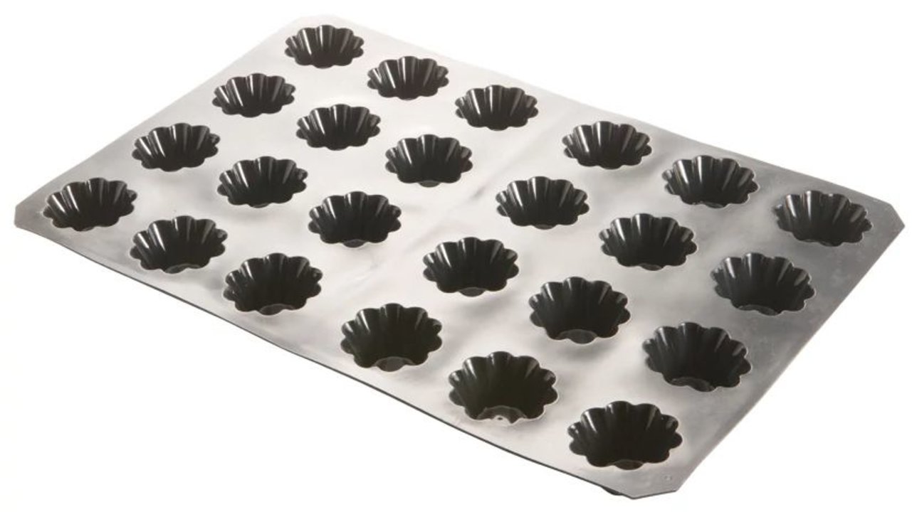 Moule en silicone de 60 x 40 cm en forme de Briochette de 7.9 cm