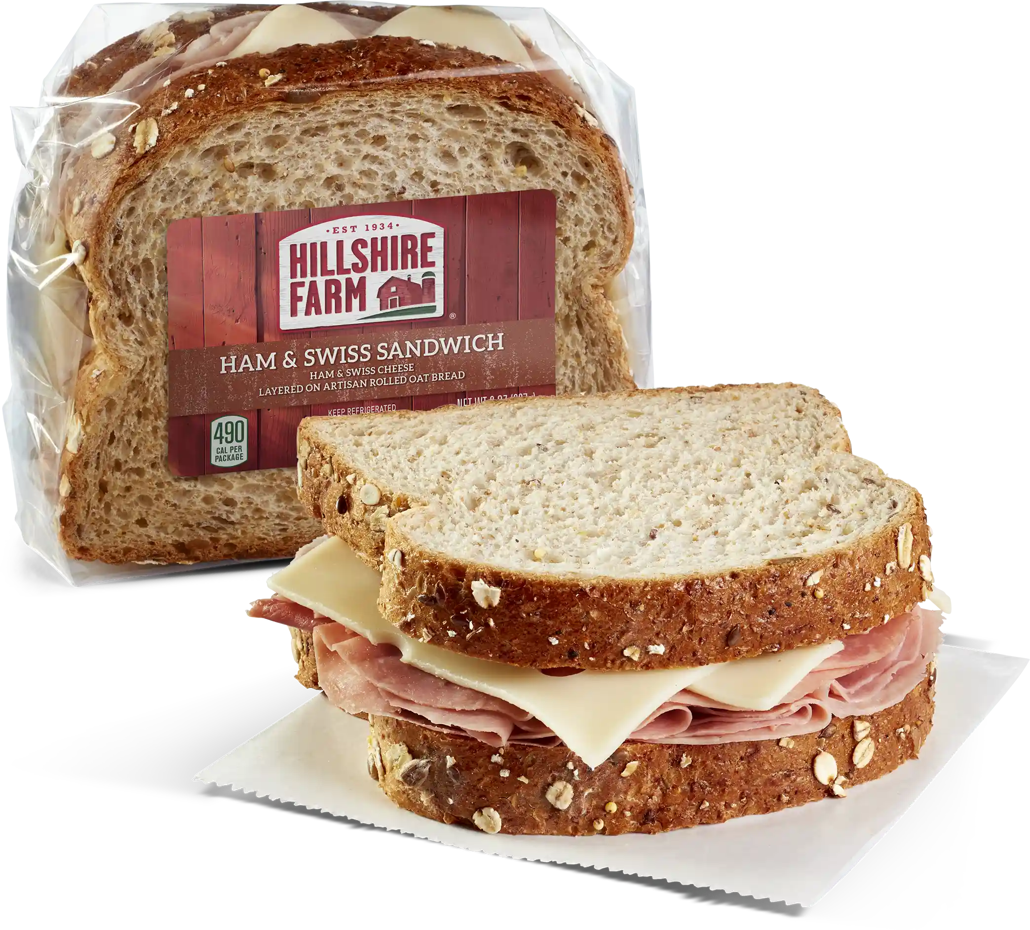 Hillshire Farm® Ham & Swiss Classic Sandwich_image_1