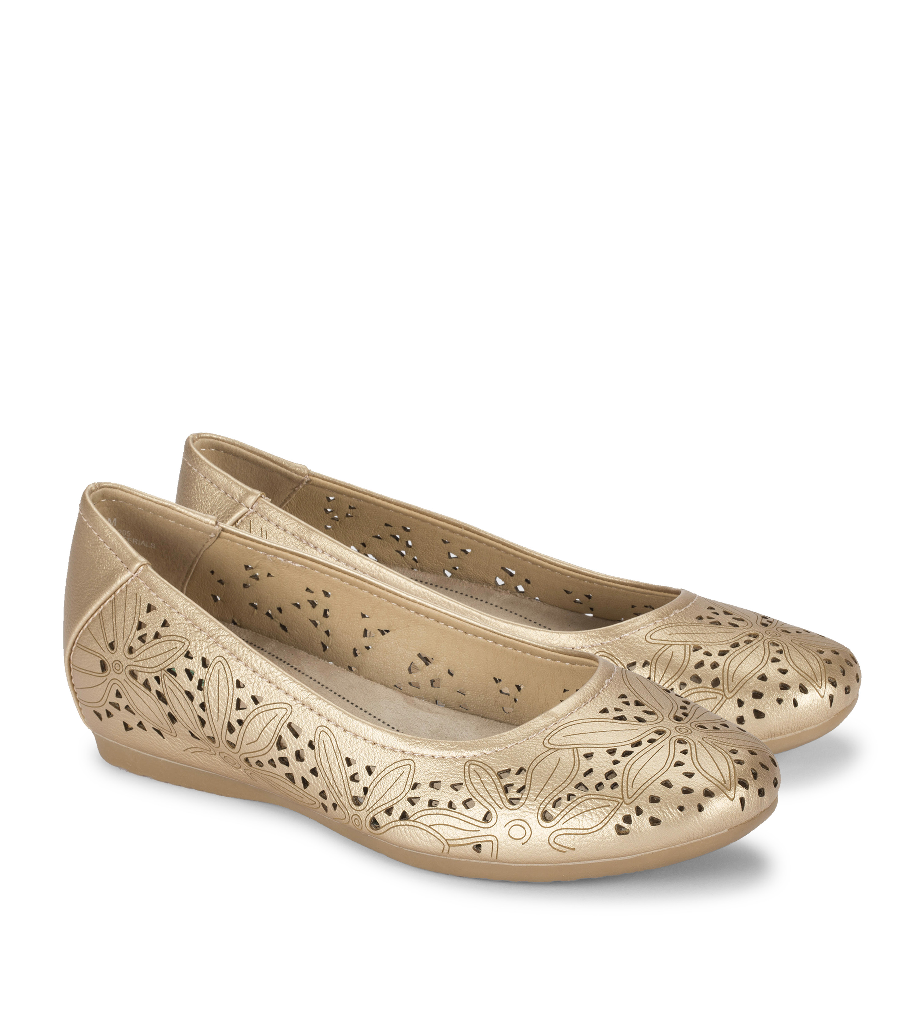 Baretraps MARIAH Women's Casuals Light Gold Size 10 W (BT28837)