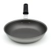 10-inch Wear-Ever® rivetless fry pan with PowerCoat2™ nonstick coating and silicone handle
