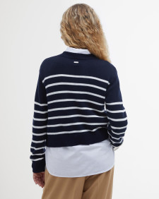 Maglione girocollo Emery con motivo a righe 